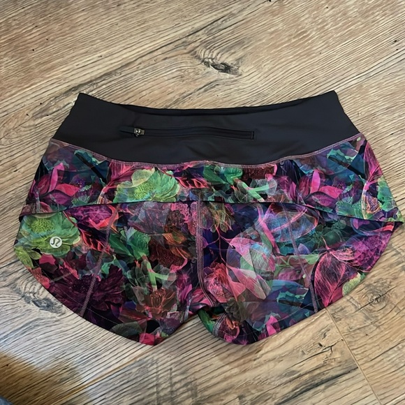 Lululemon Speed Up Shorts 0 Botanical 2.5” - Picture 4 of 8